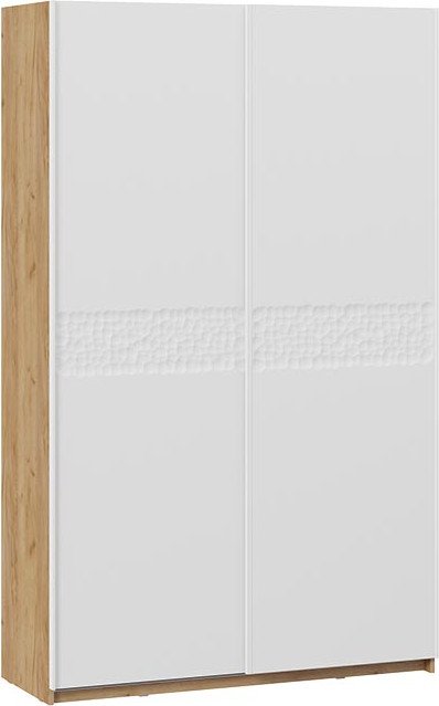 

Шкаф-купе Трия Оскар Скания Т2 1400 268603 (ручка белая/дуб крафт золотой/белый снег/белый матовый)