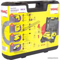  WMC Tools WMC-04 (ударная дрель, угловая шлифмашинка, электролобзик, шлифмашинка)