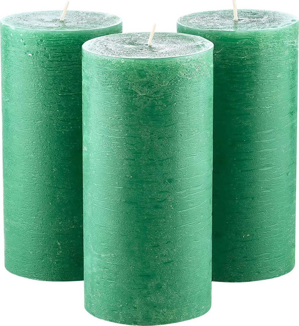 

Набор свечей Мелт 150 мм (3 шт, темно-зеленый)