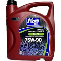Трансмиссионное масло Nord Oil GL-4 75W-90 4л