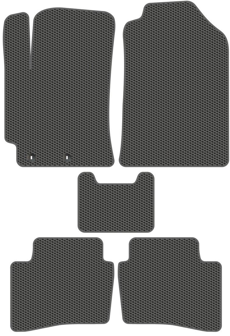 

Комплект ковриков для авто Alicosta Hyundai Solaris II (седан / HCR) 2017 - Н.В. (серый)