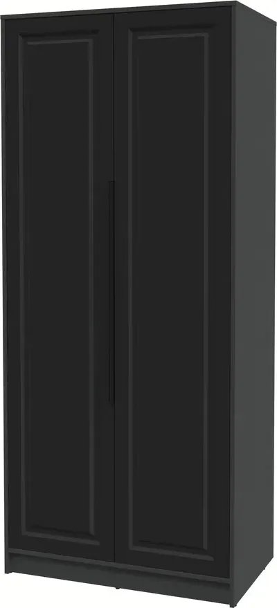 

Шкаф распашной Интерлиния Концепт КТ-Ш2 Деко (антрацит/черный)