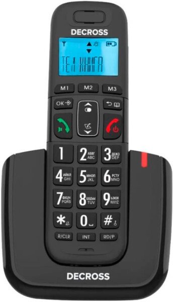 

Радиотелефон Decross DC1013 (черный)