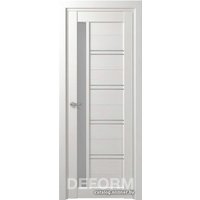 Межкомнатная дверь Юркас Deform D19 ДО 60x200 (дуб шале снежный/мателюкс)