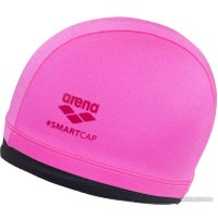 Шапочка для плавания ARENA Smartcap junior 004410 100 (розовый/черный)