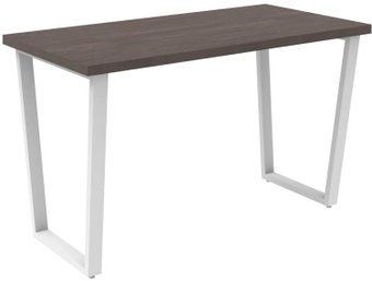 Стол TMB Loft Слэнд разборный 1300х600 36 мм (флитвуд серая лава/белый)