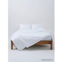 1.5-спальный комплект постельного белья GoodNight Сатин Делюкс 1.5 270498 (белый)