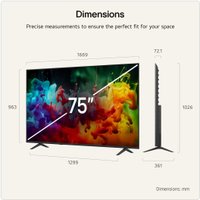 MiniLED телевизор LG QNED AI QNED72 75QNED72B6A