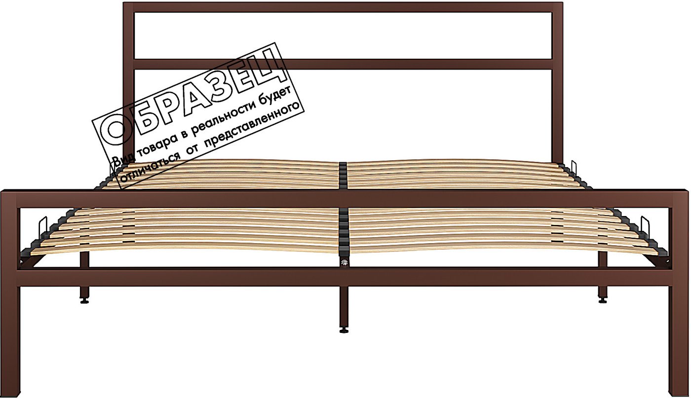 

Кровать Князев Мебель Наргиз НЗ.140.200.К (коричневый муар)