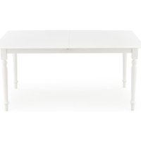 Кухонный стол Halmar Nelson 160-200/90/76 (белый/белый)