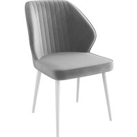 Стул Мамадома Michael (d09 Steel Lux/белый)