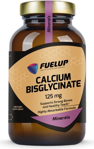 БАД FuelUp Calcium Bisglycinate 125 мг (120 капсул)
