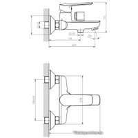Смеситель Esko Lagos LG 54