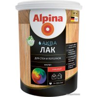 Лак Alpina Аква 0.9 л (шелковисто-матовый)