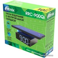 Настольные часы с беспроводной зарядкой Ritmix RRC-900Qi