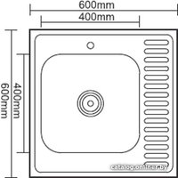 Кухонная мойка Ledeme L96060-6L