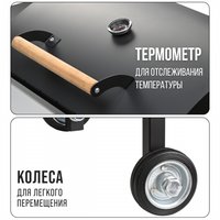 Мангал для дачи Progrill Мюнхен Вуд КТ (4 мм) в Витебске