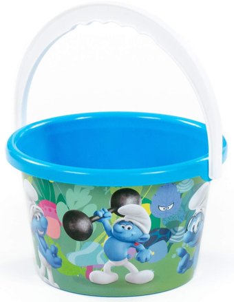 Ведерко для игры в песочнице Полесье Смурфики: Затерянная деревня-4 64981