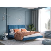 Кровать НК-Мебель Novel 140x200 26011202 (велюр бирюзовый)