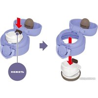 Термокружка THERMOS JNR-603 BLPL 600мл (сиреневый)