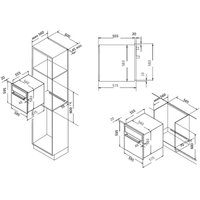 Электрический духовой шкаф Evelux EO 612 EB в Могилеве