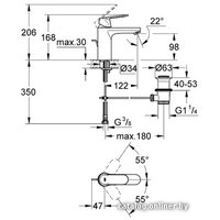 Смеситель Grohe Eurosmart Cosmopolitan 23325000