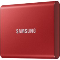 Внешний накопитель Samsung T7 1TB (красный)