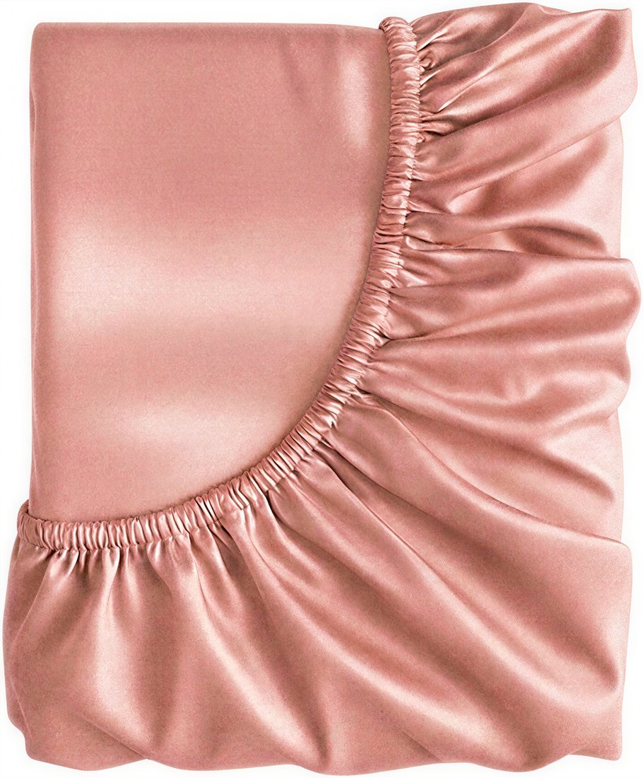 Простыня Goldtex Perle Tencel Корал 180x200x40 8029T
