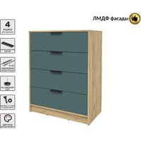 Комод Интерлиния Концепт КТ-К80 Глосс (дуб золотой/верде)