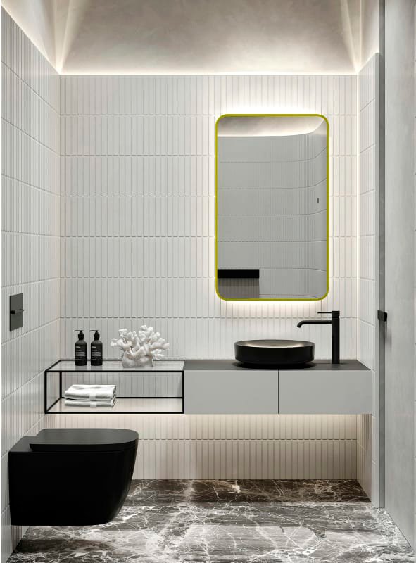 

Azario Зеркало Incanto 600x1000 LED-00002558