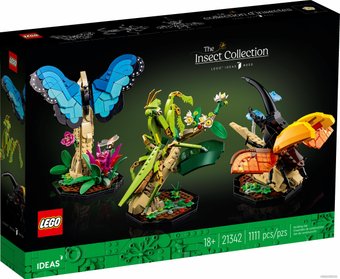 Конструктор LEGO Ideas 21342 Коллекция насекомых