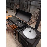 Мангал для дачи Grills Барбекю 800 с печью