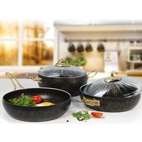 Набор кастрюль Oursson CS2607A/BL