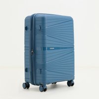 Чемодан-спиннер Mironpan 23103 56 см (синий)