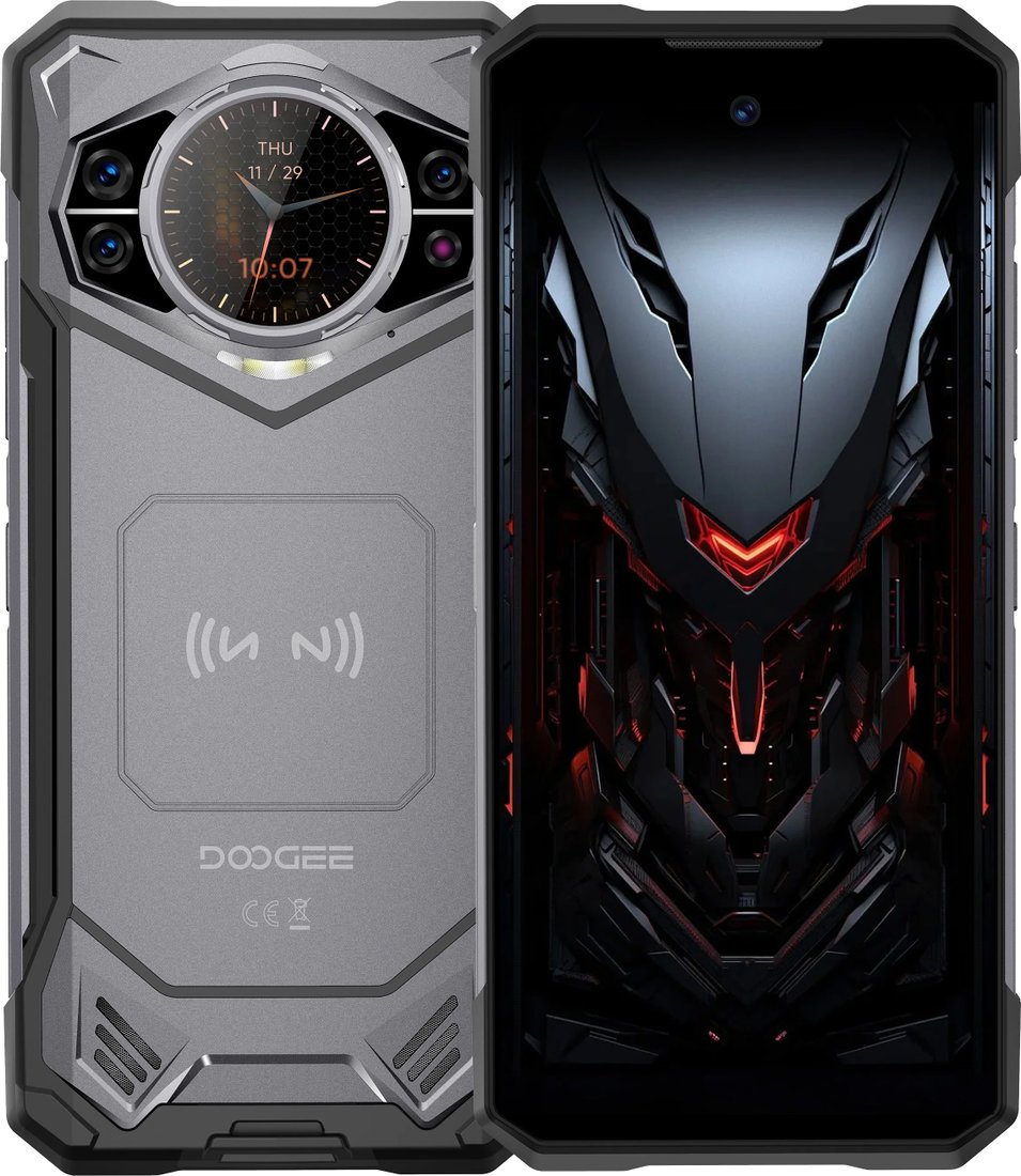 

Телефон Doogee S200 12GB/256GB (серый)