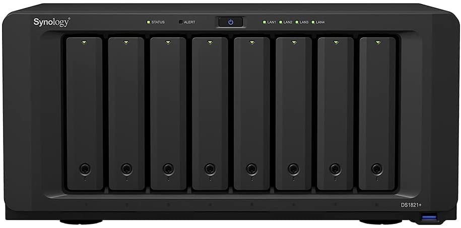 

Сетевой накопитель Synology DiskStation DS1821+