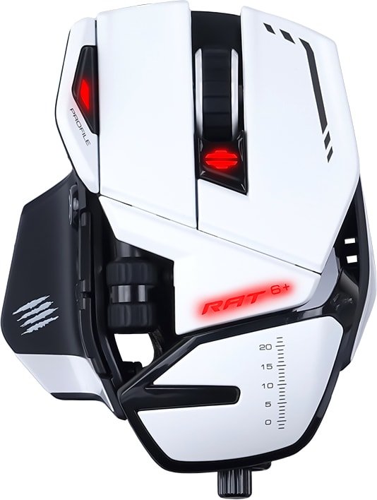 

Игровая мышь Mad Catz R.A.T. 6+ (белый)