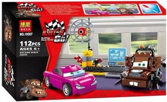 Конструктор Bela Тачки Шпионский штаб Мэтра 10007