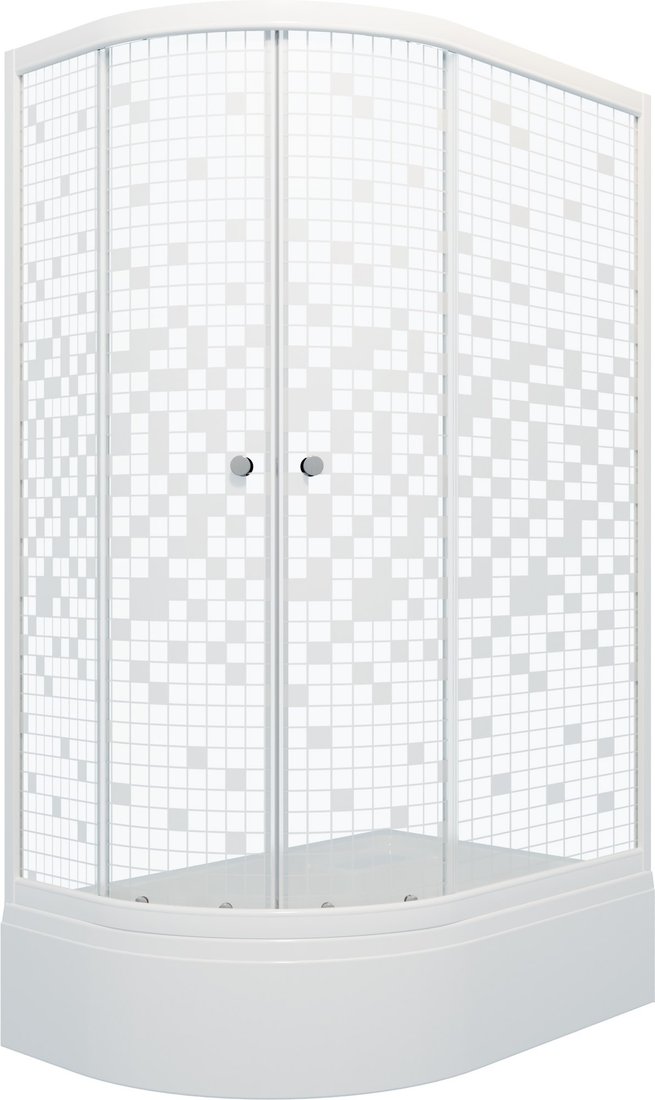 

Душевой уголок Triton Коралл В Мозаика 120x80 R