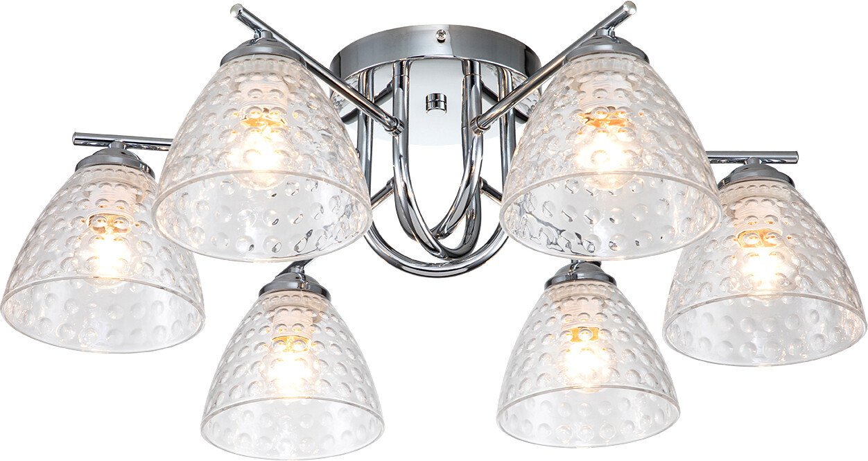 

Люстра средней высоты Escada Adonis 659/6PL E27*60W Chrome