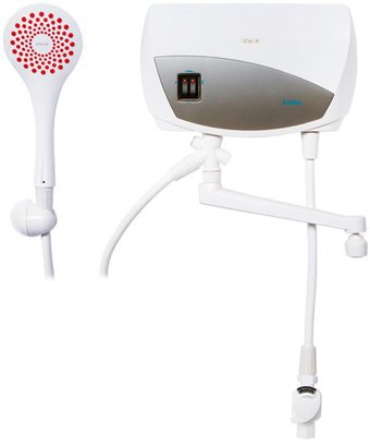 Проточный электрический водонагреватель кран+душ Atmor Lotus 5 кВт душ + кран