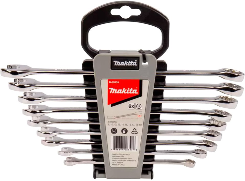 

Набор ключей Makita B-65539 (9 предметов)