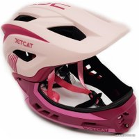 Cпортивный шлем JetCat Fullface Raptor (р. 48-53, pink)