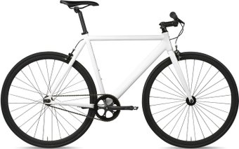 Велосипед 6KU Urban Track L (белый)