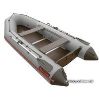 Моторно-килевая лодка Leader Тайга-290 Киль (серый)