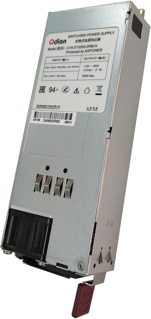 

Блок питания Qdion U1A-D10550-DRB-H