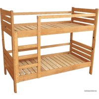 Двухъярусная кровать НЗК Двуярусная 90x200 (ясень)