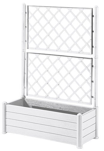 

Кашпо Stefanplast 100x43x142 80019 (белый)