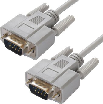 Удлинитель Greenconnect Russia GCR-DB902-10m RS-232 - RS-232 (10 м, белый)