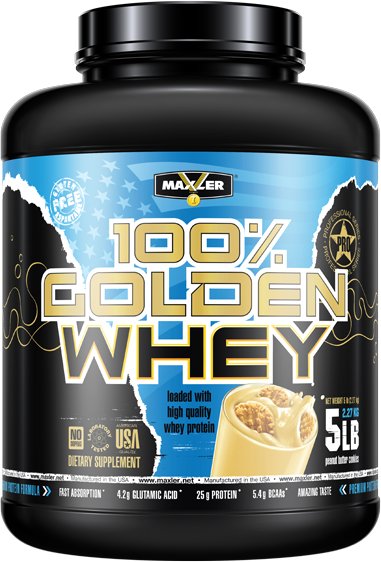 

Протеин комплексный Maxler Golden Whey (арахисовое печенье, 2270 гр)